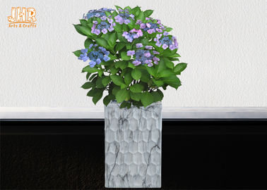 Lehm-Boden-Vasen Homewares-Ziergegenstände Fiberclay-Blumen-Topf-Lehm-Blumentopf-Marmorn