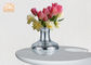 Dekorative silberne Mosaik-Glas Polystone-Mittelstück-Tabellen-Vasen-Blumen-Töpfe