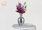 Fiberglas-Tabellen-Vasen-Silber-Mosaik-Glas-Vasen für künstliche Blumen-Inneneinrichtung