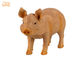 Hauptdekor lebensgroße figürchen-Schwein-Skulptur-Boden-Statue Polyresin Tier
