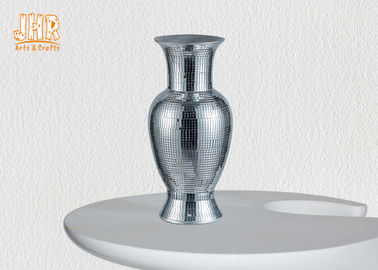 Klassische Spiegel-Mosaik-Fiberglas-Pflanzer-Tabellen-Vasen für Haupthotel-Hochzeit