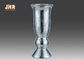 Mosaik-Glastisch-Vase Homewares-Ziergegenstand-silberner Boden-Vase für Wohnzimmer
