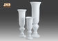 Glänzende weiße Fiberglas-Pflanzer-Boden-Vasen-Schalen-Innenform-große Töpfe