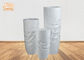 Fiberglas-Boden-Vasen des gewellten Profils glatte weiße für die künstlichen Anlagen 3-teilig