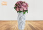 Kreative Fiberglas-Blumen-Töpfe des gewellten Profils/Boden-Vasen leicht